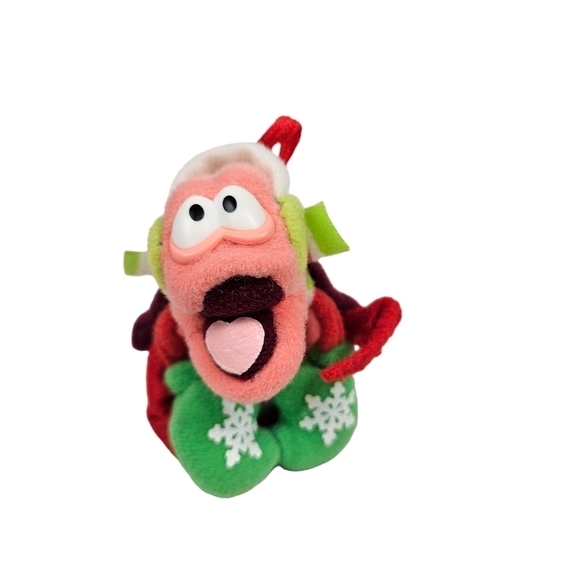 Vintage McDonald's Disney Little Mermaid Sebastian Plush Christmas Ornament - Picture 2 of 9